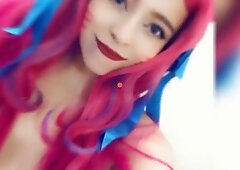 Gaze at the crimson dot ...