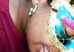 My ebony angel sucking and drinking ramrod milk