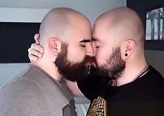 Bears Jean Paul and Bear Silien wear leather while plowing