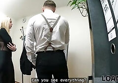 LOAN4K. Beauty with a natural pleasing body... Will this babe get a loan? Sexy sex with Nikoletta Queen