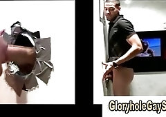 Stupid straight man tricked at gloryhole