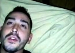 Hunk Latin Amateur Blowjob