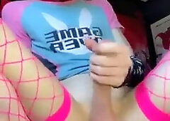 Lil Lad Femboy Gets Large Pipe in his Vagina