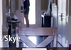 Trailer of Sexually Excited grandmother Velvet Skye getting screwed and creampied by Ebony guy at home