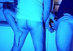 Cuckolding, wife threesome, first-timer