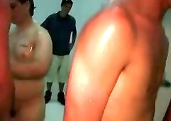 Straight guys get hazed