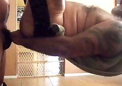 Bear Daddy visited Sling Room for fuck 3