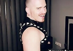 Hunk Thiago Boss served a deep anal digging into the cursed hole of horny Axel Abysse