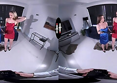 Josephine Jackson & Linda LeClair VR Porn: Busty Casting - DarkRoomVR