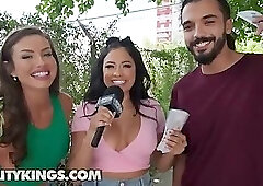 REALITY KINGS - Sexy Sarai Minxs Naughty Auto Shop Dildo Play Ends With A Juicy Fuck And A Cash