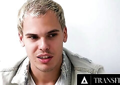 TRANSFIXED - Gal Lola Morena Gives Bestie's Str8 Stepson With A Trans Kink What This Chab Wishes