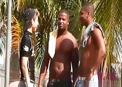 Spit Roasting Latin Boy Riu Melo