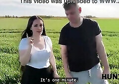 HUNT4K. How much would it cost to screw your Girlfriend with Large titties?