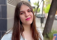 PutaLocura - Beautiful Spanish chubby with blue eyes is caught by Torbe and swallows his milk