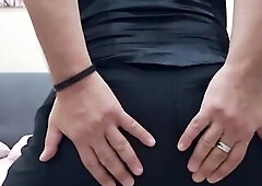 SOLO - JIZZ FLOW - WANKING AND GROANS WITH A LARGE PENIS