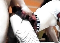 Otra vez haciendo gritar a mi perra. SEXO AMATEUR.