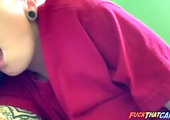 Orgasm with Hitachi Sex Toy
