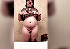 see me bounce and flop