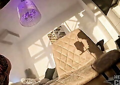 Fit Model Aloida Dances a Striptease, Then Works a Glass Sex toy Unfathomable in a Hawt Solo