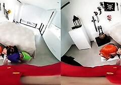 Blondie Fesser and Katrina Moreno as Nami and Nico tie your hands, and u have to chase one rule: U can’t touch 'em. The gals begin to play with