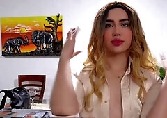 Internal cumshot, femboy fucked, gay creampie