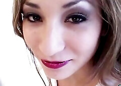 This brunette hair is far from a mundane option for engaging in 3some indulgence.