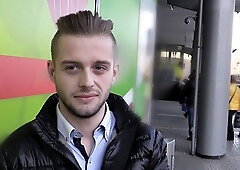 Incredible POV assfuck scene featuring a beefy dude