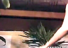 Large boob Israeli beauty dancing on stage