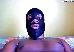 Dirty talking Asian hunk with massive uncut dick pleases himself