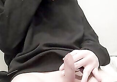 girly boy in your wooden bed