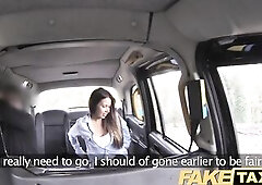 Fake Taxi Great body and fine breasts brunette hair