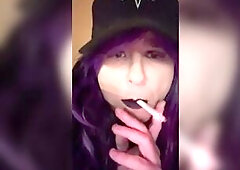 Smokin' and smutty talk for dad