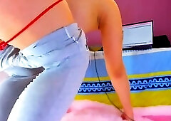 Big ass and big balls rear view Webcam show