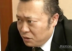 Rika Tamura Black Coat - Caribbeancom