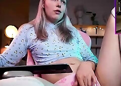 Amateur Blonde Teen Plays Solo with Toy Webcam Porn