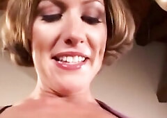 Blond mother I'd like to fuck Takes Unfathomable Mouth and Sexy Facial