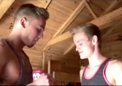 american guys - Bulls and piggies on vacation