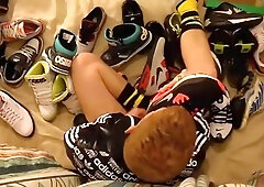 Sneaker fucking - a birthday video