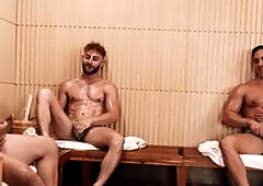 Sean Cody: Sauna Foursome Delivers Wild Rides