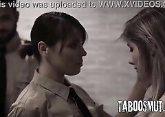 Bratty Blond Teenager Arrested And Drilled By 2 Police Officers