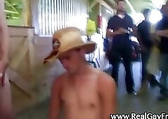 Amateur naked frat twinks on farm