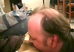 Naughty Brunette Gets Bush Licked