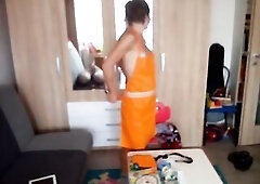 Hawt preparing of coffee