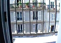 Slut pregnant six months exhib in a hotel! French amateur