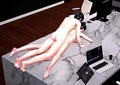 Join the voluptuous office bitch Numata in this agreeable CG manga experience! Have a fun her breathtaking large boobs in a cowgirl pose, revealing cl