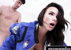 Astronaut Step-Mama Takes It Up the Booty After a Year in Orbit