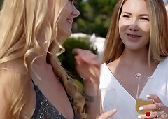 2 Glamour Girls go Rug Riding