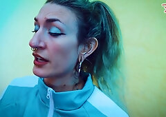 Squirt Games: 100% ANAL for skinny tattoo babe - balls deep, ATM, facial, swallow