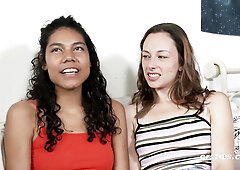 Ersties - Columbian Caroline enjoys being licked & fingered by Abbygale