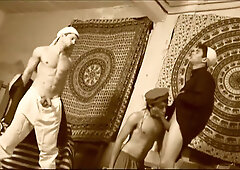 Incredible male pornstars Martin Soto and Shakir Dabir in horny double penetration, tattoos homosexual xxx movie